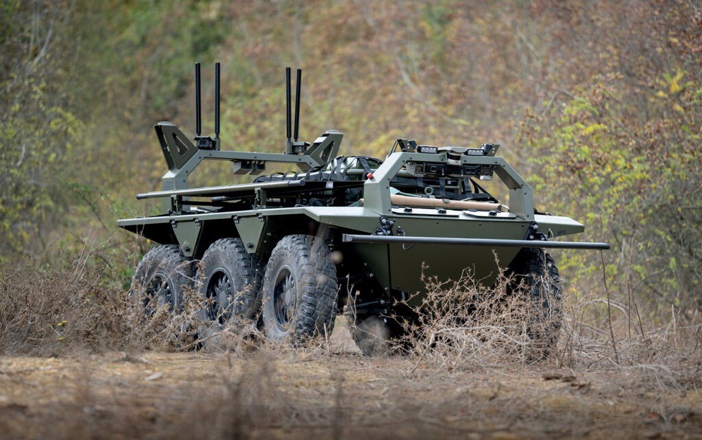 VIKING Italian 6x6 Unmanned Ground Vehicle (UGV) (B)